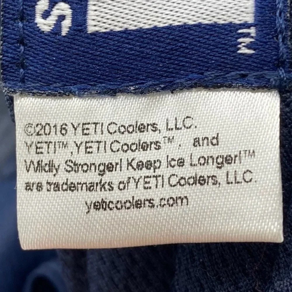 Yeti Hat Blue White Unisex Baseball Casual Womens Mens Adjustable Cap One Size - Picture 8 of 10
